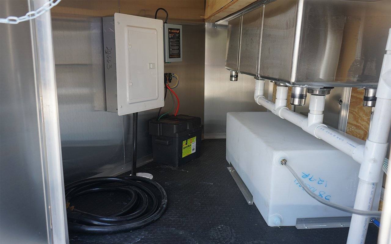 Concession Trailer 8.5' X 16' White Food Event Catering