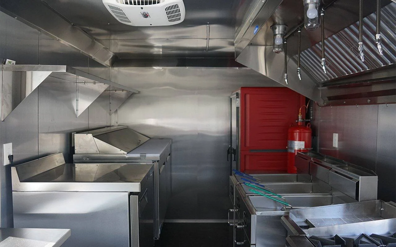 Concession Trailer 8.5' X 16' White Food Event Catering