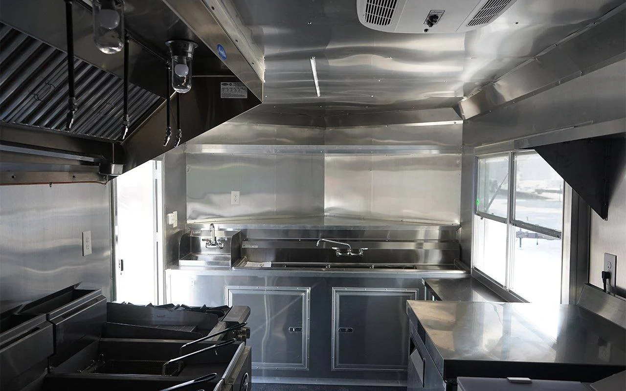 Concession Trailer 8.5' X 16' White Food Event Catering