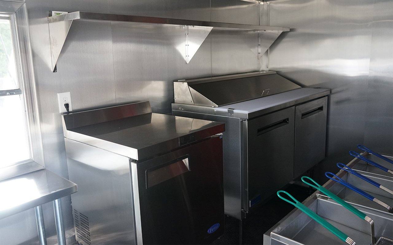 Concession Trailer 8.5' X 16' White Food Event Catering