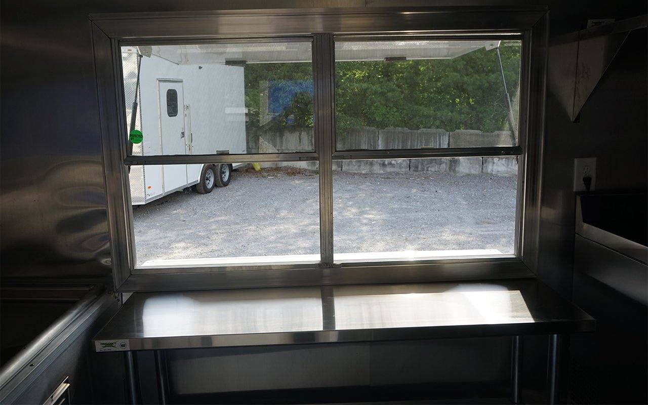 Concession Trailer 8.5' X 16' White Food Event Catering