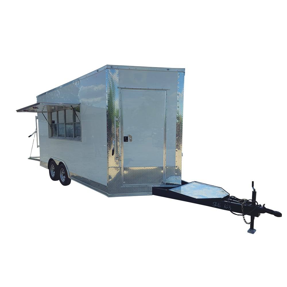 1098-concession-trailer-8.5-x-16-white-merchandising-event-catering-1.jpg Concession Trailer 8.5' X 16' White Merchandising Event Catering