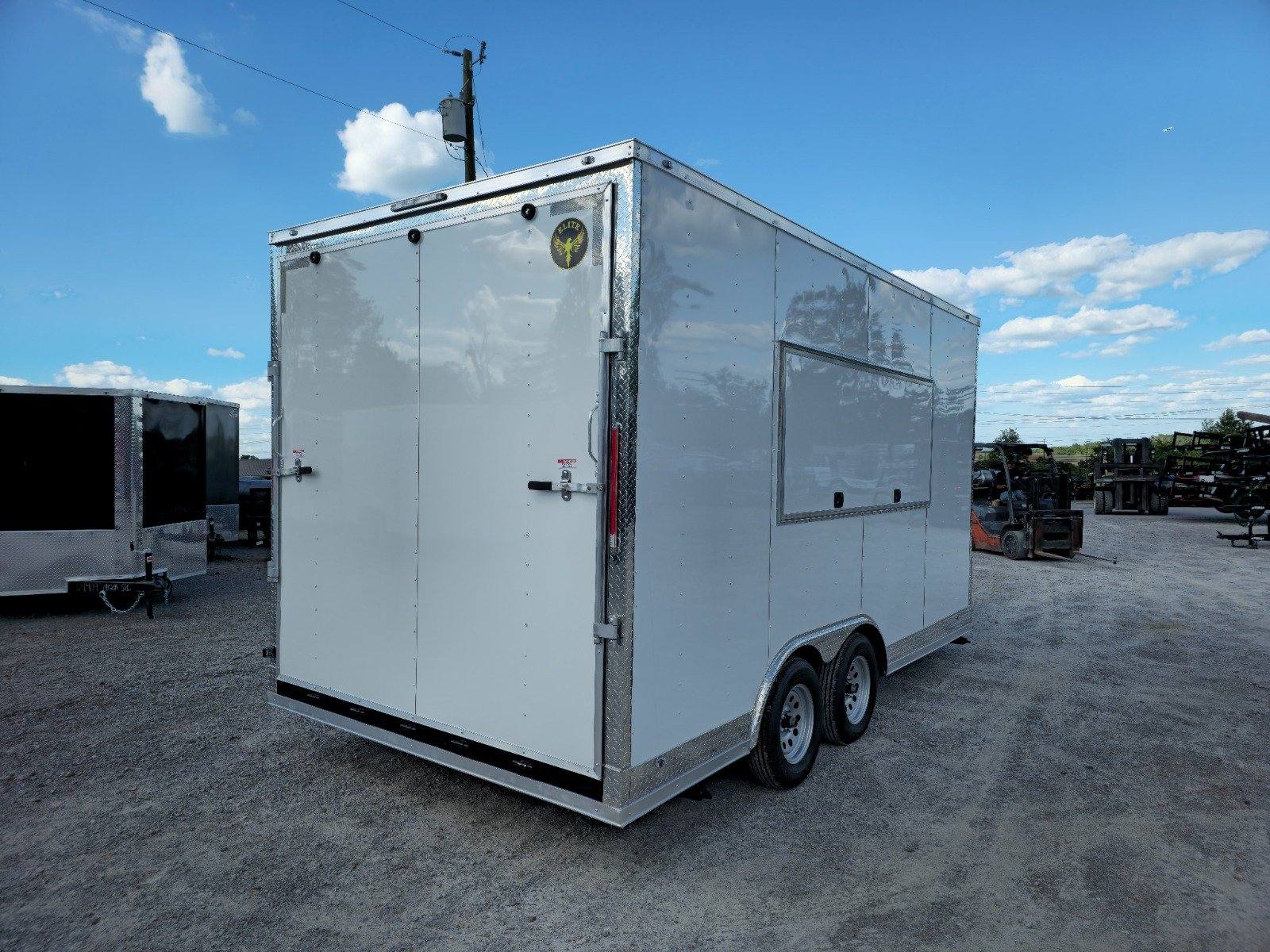 1098-concession-trailer-8.5-x-16-white-merchandising-event-catering-8.jpg Concession Trailer 8.5' X 16' White Merchandising Event Catering