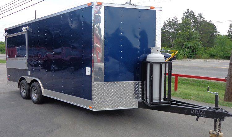1099-concession-trailer-8.5-x-17-blue-catering-enclosed-food-cart-17.jpg Concession Trailer 8.5' x 17' (Blue) Catering Enclosed Food Cart