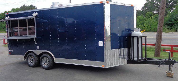 1099-concession-trailer-8.5-x-17-blue-catering-enclosed-food-cart-19.jpg Concession Trailer 8.5' x 17' (Blue) Catering Enclosed Food Cart