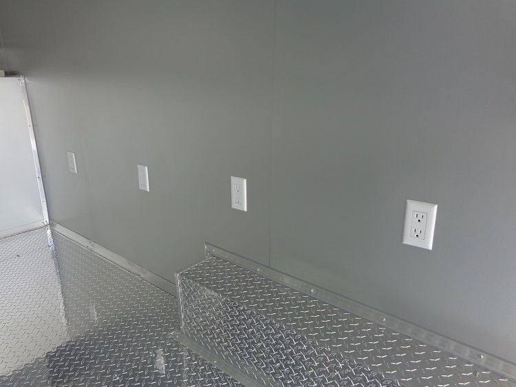 1099-concession-trailer-8.5-x-17-blue-catering-enclosed-food-cart-2.jpg Concession Trailer 8.5' x 17' (Blue) Catering Enclosed Food Cart