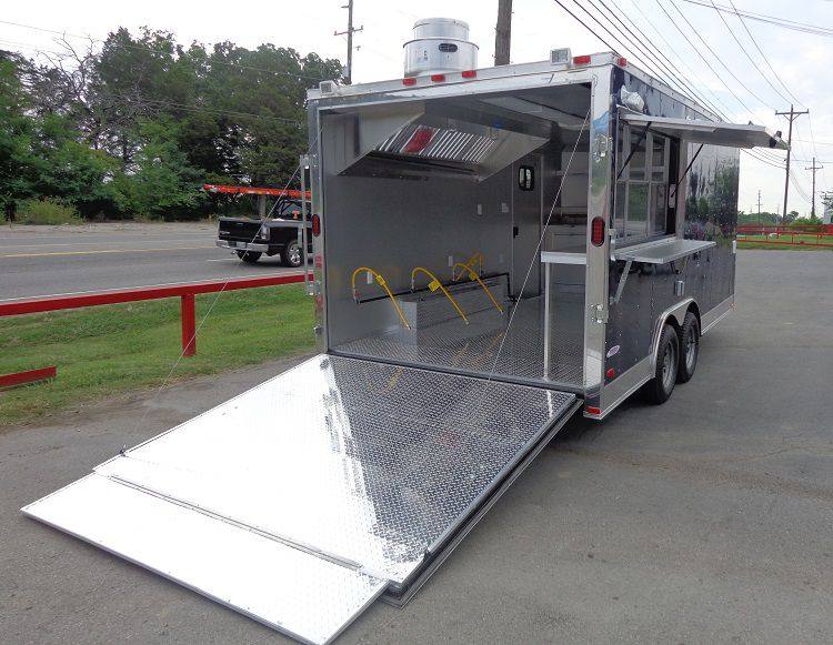 1099-concession-trailer-8.5-x-17-blue-catering-enclosed-food-cart-23.jpg Concession Trailer 8.5' x 17' (Blue) Catering Enclosed Food Cart
