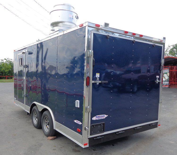 1099-concession-trailer-8.5-x-17-blue-catering-enclosed-food-cart-25.jpg Concession Trailer 8.5' x 17' (Blue) Catering Enclosed Food Cart