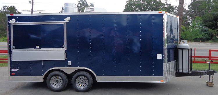 1099-concession-trailer-8.5-x-17-blue-catering-enclosed-food-cart-30.jpg Concession Trailer 8.5' x 17' (Blue) Catering Enclosed Food Cart
