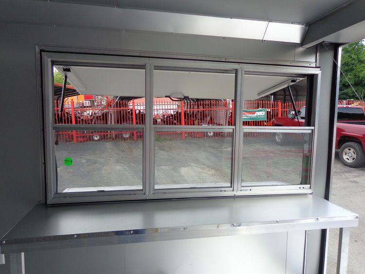 1099-concession-trailer-8.5-x-17-blue-catering-enclosed-food-cart-9.jpg Concession Trailer 8.5' x 17' (Blue) Catering Enclosed Food Cart