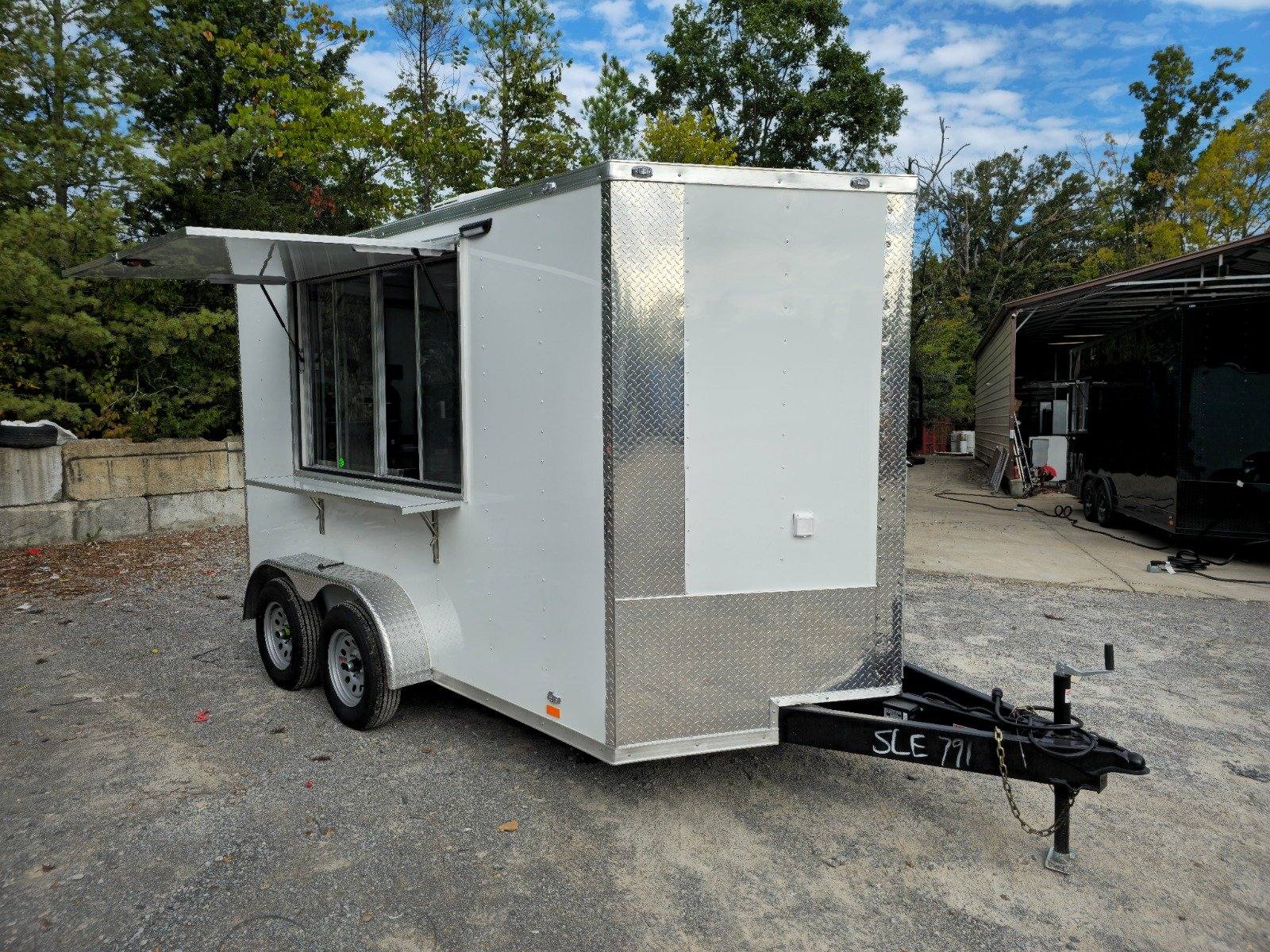 11-7-x-12-white-concession-trailer-food-event-catering-12.jpg 7' X 12' White Concession Trailer Food Event Catering