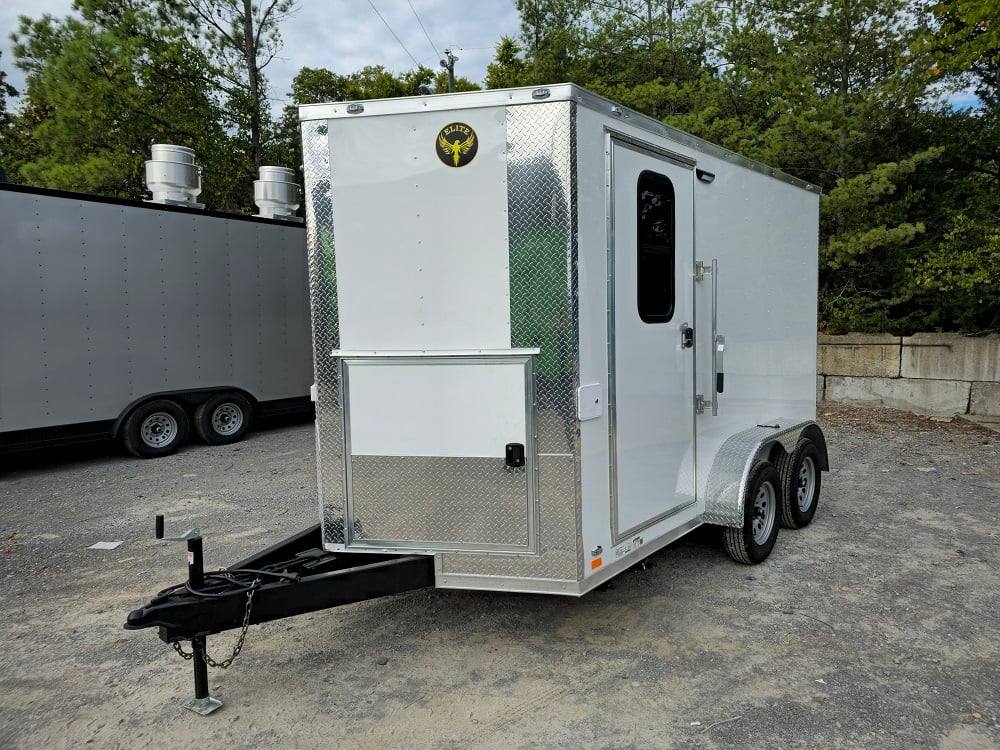 11-7-x-12-white-concession-trailer-food-event-catering-3.jpg 7' X 12' White Concession Trailer Food Event Catering