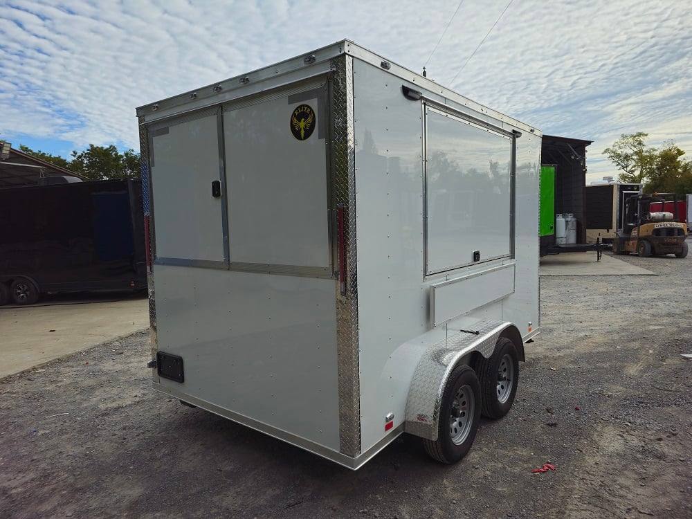 11-7-x-12-white-concession-trailer-food-event-catering-7.jpg 7' X 12' White Concession Trailer Food Event Catering
