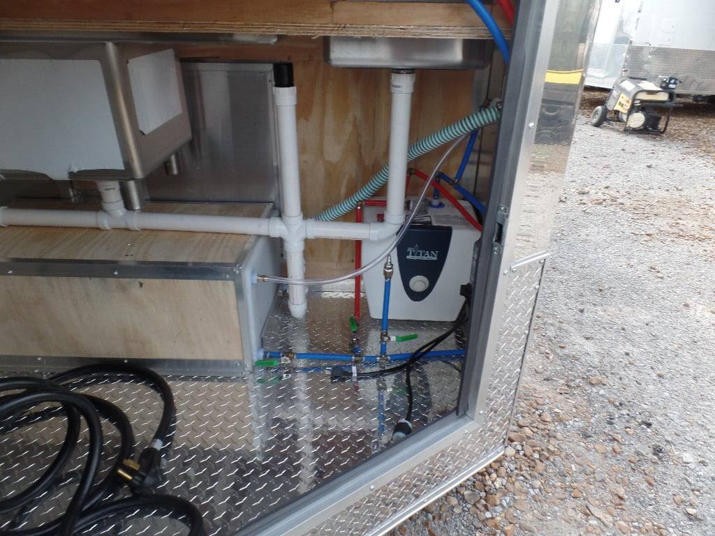 110-8.5-x-16-concession-food-trailer-white-with-appliances-14.jpg 8.5' x 16' Concession Food Trailer White With Appliances