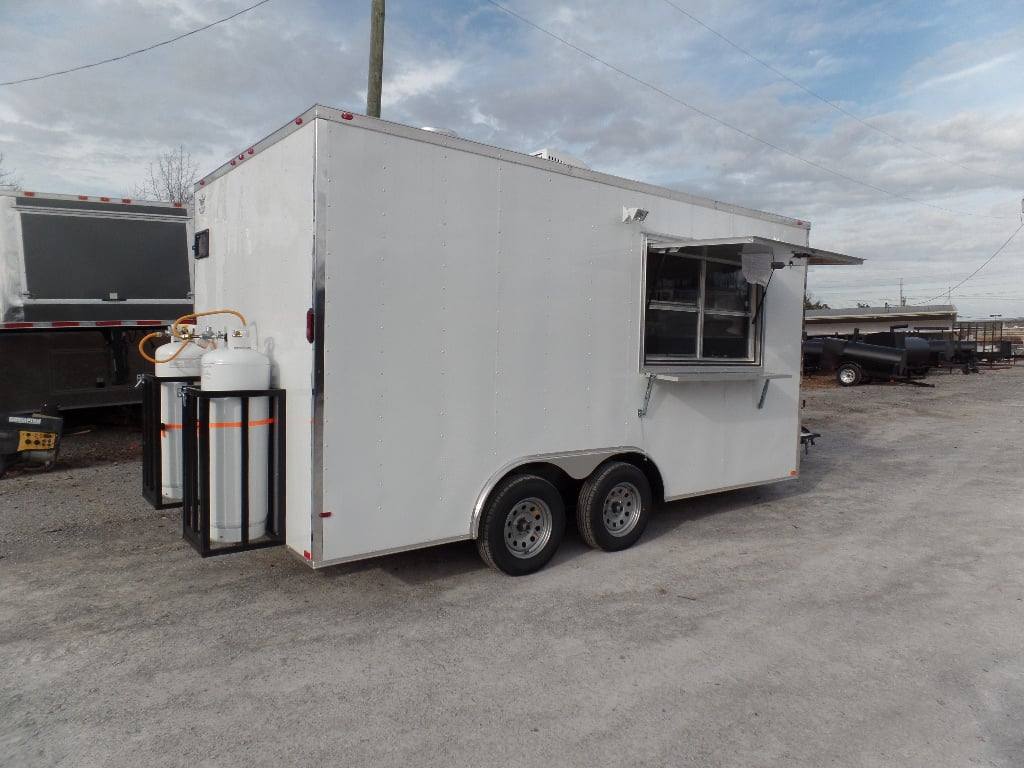 110-8.5-x-16-concession-food-trailer-white-with-appliances-15.jpg 8.5' x 16' Concession Food Trailer White With Appliances