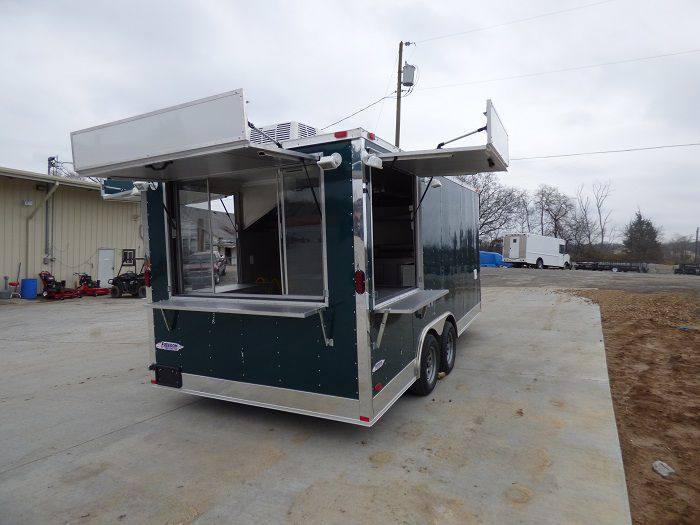 1100-concession-trailer-8.5-x-17-emerald-green-food-catering-enclosed-kitchen-17.jpg Concession Trailer 8.5' x 17' Emerald Green - Food Catering Enclosed Kitchen