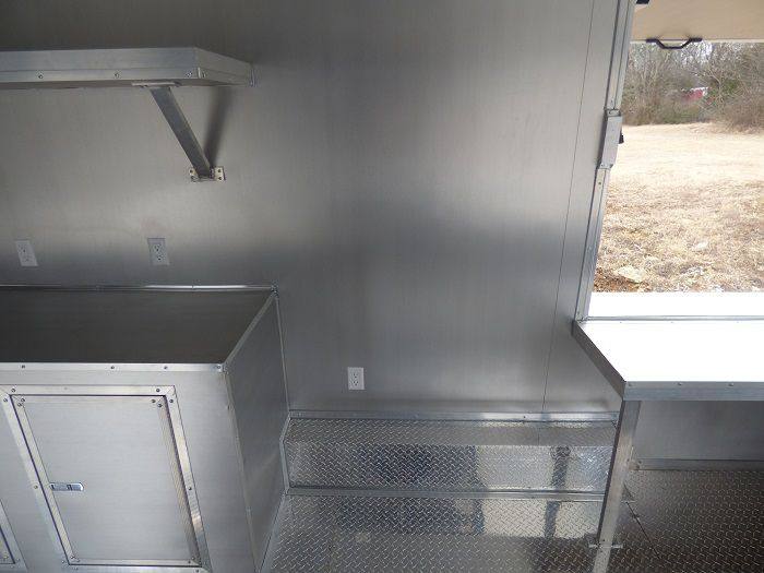 1100-concession-trailer-8.5-x-17-emerald-green-food-catering-enclosed-kitchen-20.jpg Concession Trailer 8.5' x 17' Emerald Green - Food Catering Enclosed Kitchen