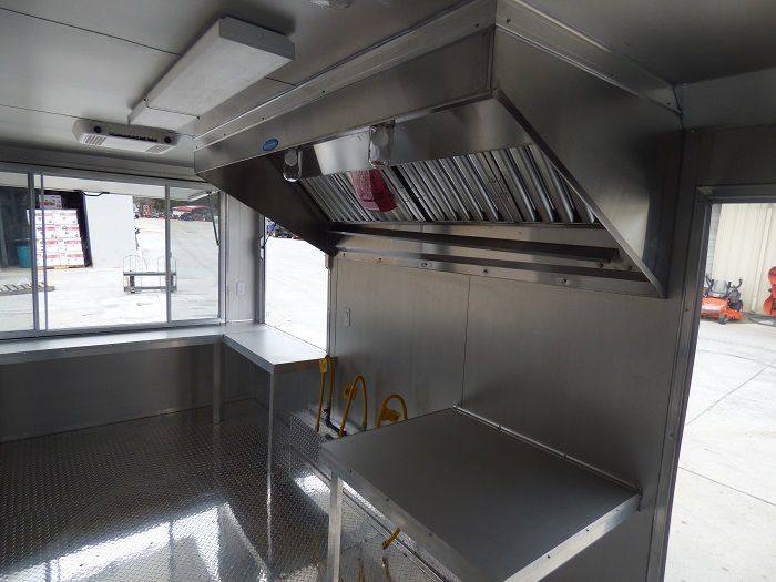 1100-concession-trailer-8.5-x-17-emerald-green-food-catering-enclosed-kitchen-22.jpg Concession Trailer 8.5' x 17' Emerald Green - Food Catering Enclosed Kitchen