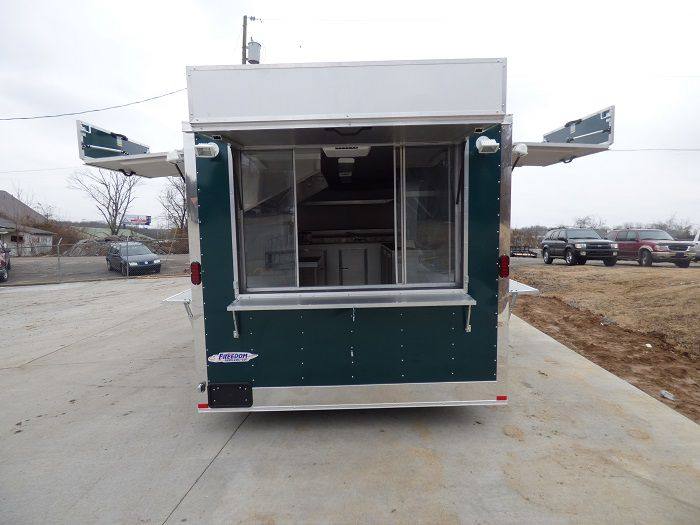1100-concession-trailer-8.5-x-17-emerald-green-food-catering-enclosed-kitchen-24.jpg Concession Trailer 8.5' x 17' Emerald Green - Food Catering Enclosed Kitchen