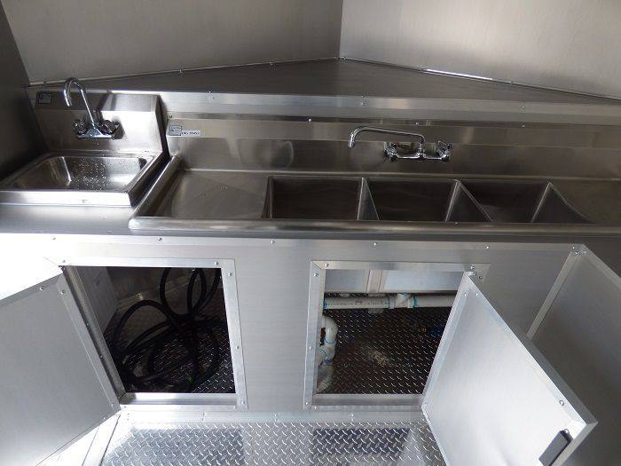 1100-concession-trailer-8.5-x-17-emerald-green-food-catering-enclosed-kitchen-32.jpg Concession Trailer 8.5' x 17' Emerald Green - Food Catering Enclosed Kitchen