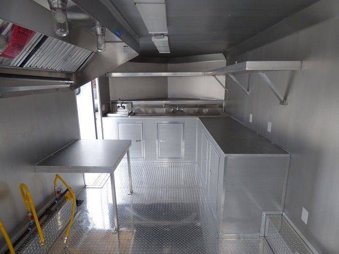 1100-concession-trailer-8.5-x-17-emerald-green-food-catering-enclosed-kitchen-34.jpg Concession Trailer 8.5' x 17' Emerald Green - Food Catering Enclosed Kitchen