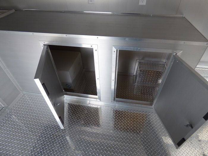 1100-concession-trailer-8.5-x-17-emerald-green-food-catering-enclosed-kitchen-35.jpg Concession Trailer 8.5' x 17' Emerald Green - Food Catering Enclosed Kitchen