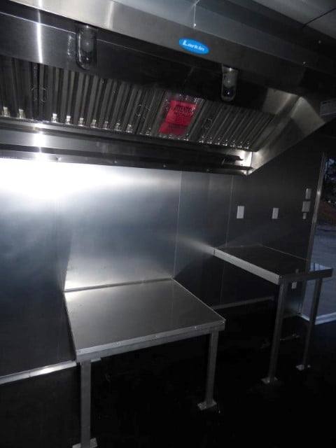Concession Trailer 8.5' X 17' Red - Food Event Catering