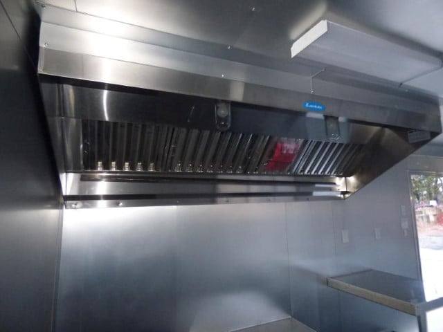 Concession Trailer 8.5' X 17' Red - Food Event Catering