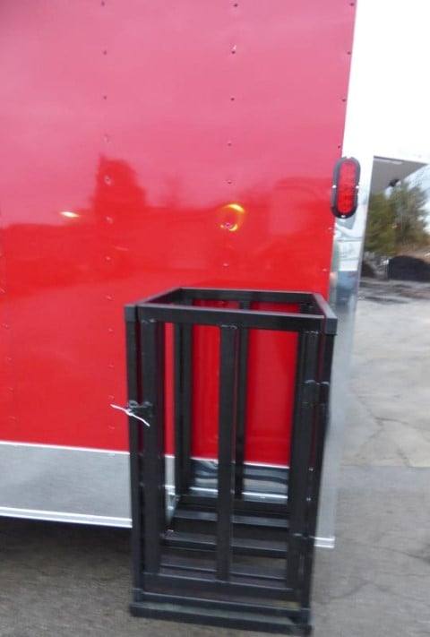 Concession Trailer 8.5' X 17' Red - Food Event Catering