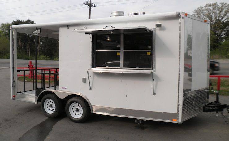 1104-concession-trailer-8.5-x-17-white-bbq-smoker-food-vending-5.jpg Concession Trailer 8.5' x 17' White - BBQ Smoker Food Vending
