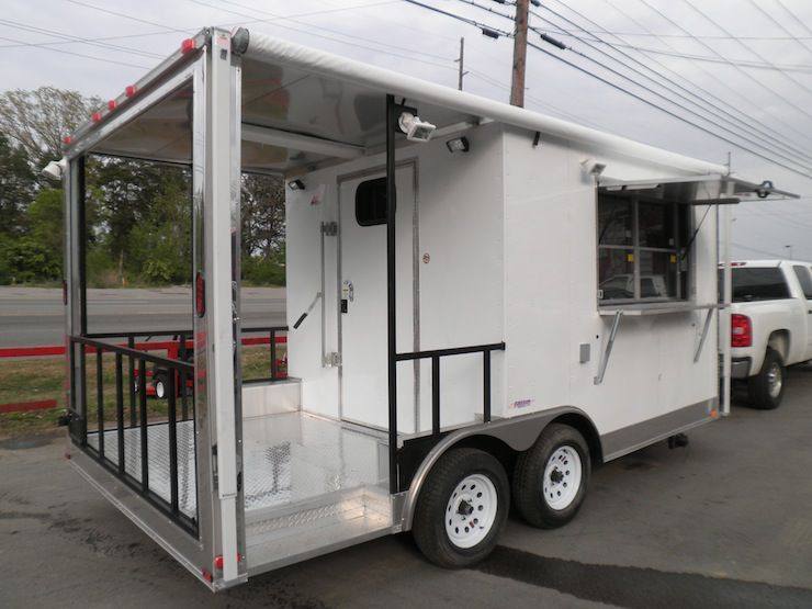 1104-concession-trailer-8.5-x-17-white-bbq-smoker-food-vending-6.jpg Concession Trailer 8.5' x 17' White - BBQ Smoker Food Vending