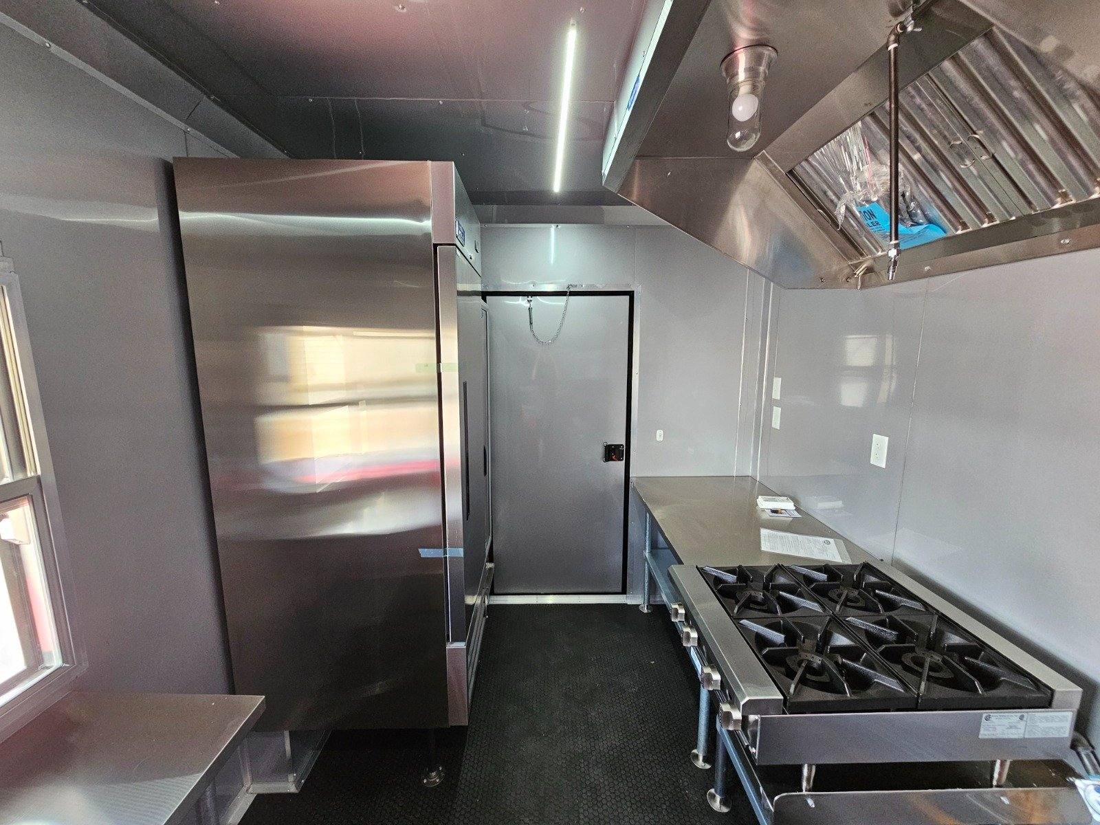 1105-concession-trailer-8.5-x-18-bbq-red-food-event-catering-13.jpg Concession Trailer 8.5' X 18' BBQ Red Food Event Catering