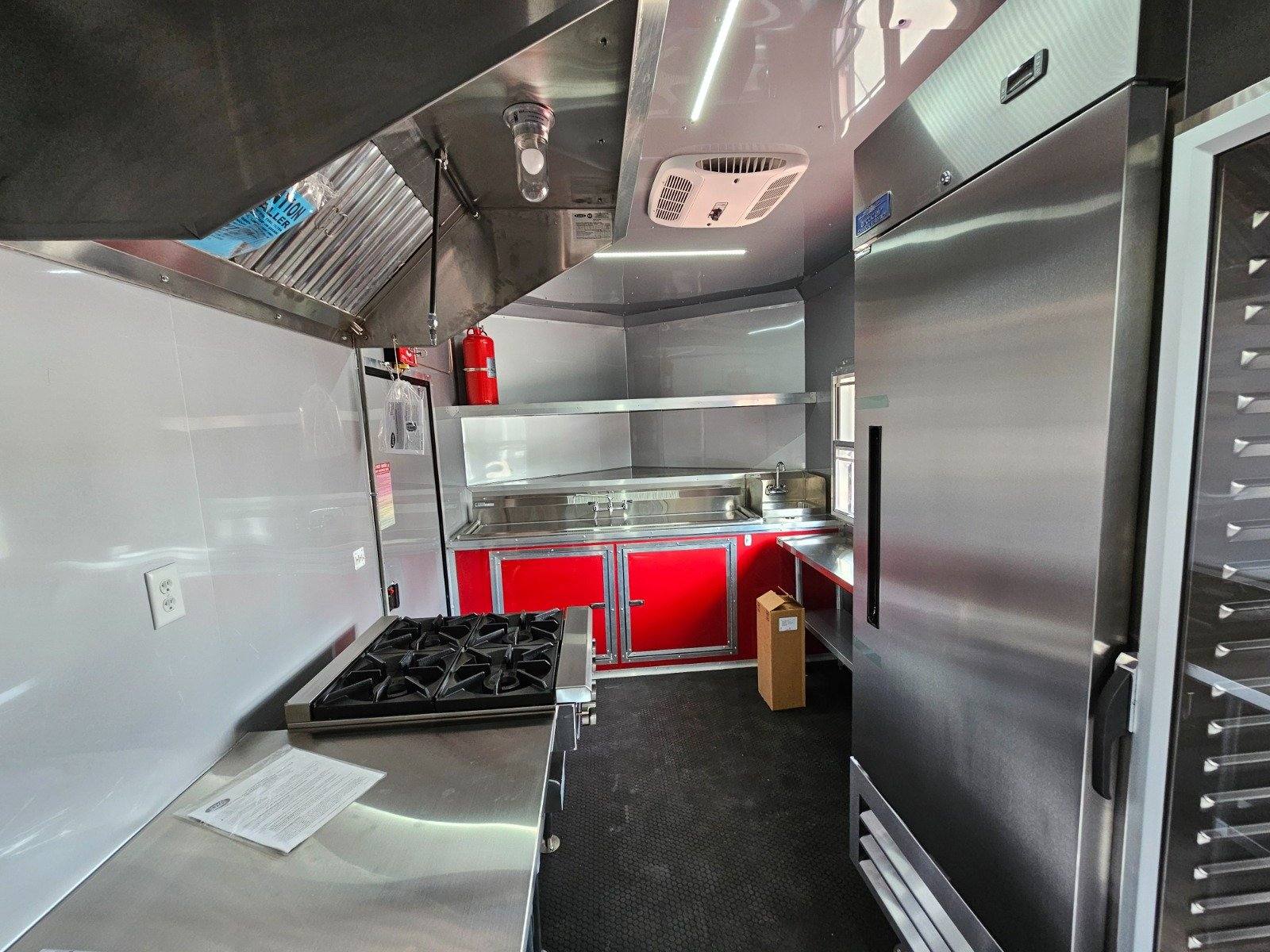 1105-concession-trailer-8.5-x-18-bbq-red-food-event-catering-19.jpg Concession Trailer 8.5' X 18' BBQ Red Food Event Catering