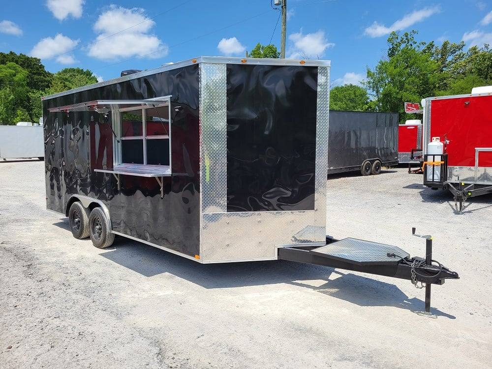 1106-concession-trailer-8.5-x-18-black-food-event-catering-1.jpg Concession Trailer 8.5' X 18' Black Food Event Catering