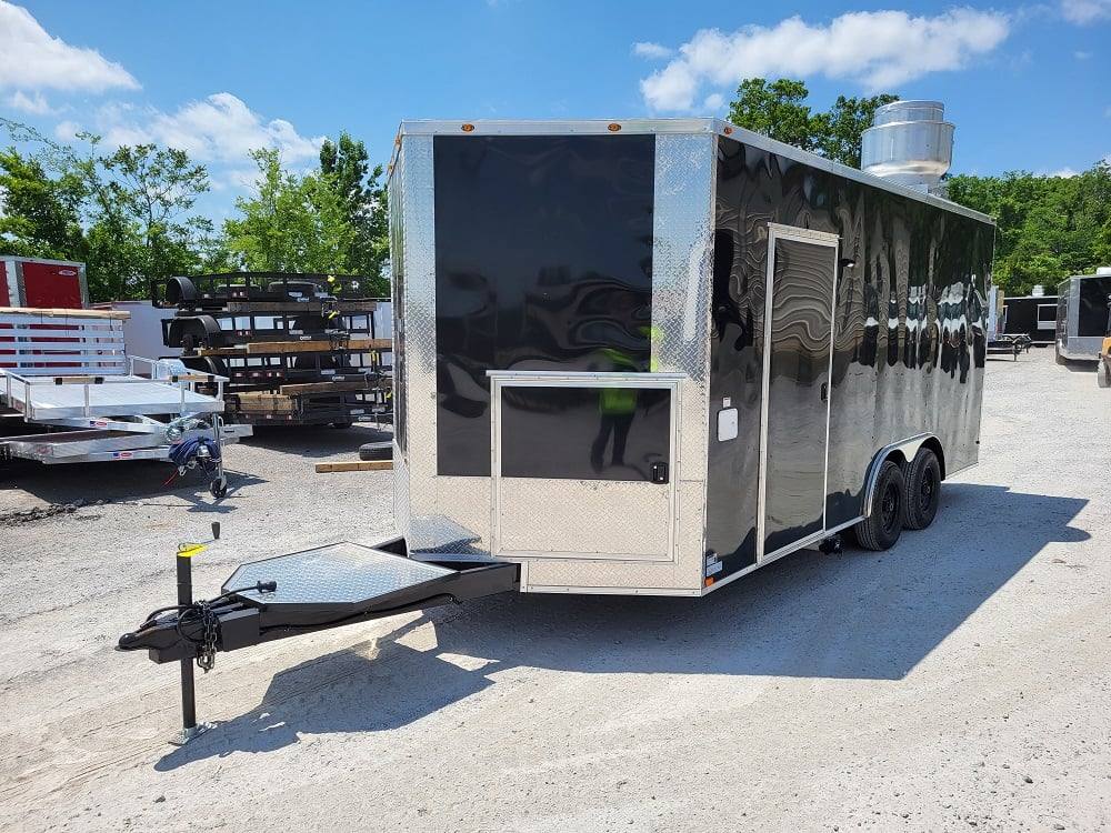 1106-concession-trailer-8.5-x-18-black-food-event-catering-3.jpg Concession Trailer 8.5' X 18' Black Food Event Catering