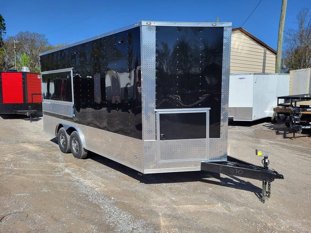 1107-concession-trailer-8.5-x-18-black-food-event-catering-10.jpg Concession Trailer 8.5' X 18' Black Food Event Catering
