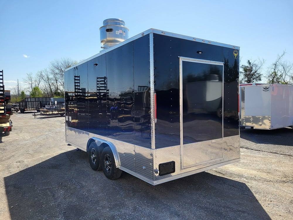 1107-concession-trailer-8.5-x-18-black-food-event-catering-6.jpg Concession Trailer 8.5' X 18' Black Food Event Catering