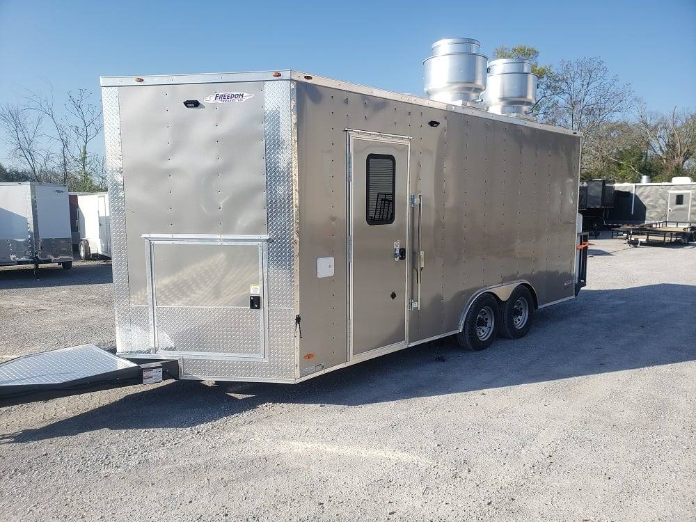 1109-concession-trailer-8.5-x-18-light-pewter-food-event-catering-10.jpg Concession Trailer 8.5' X 18' Light Pewter Food Event Catering
