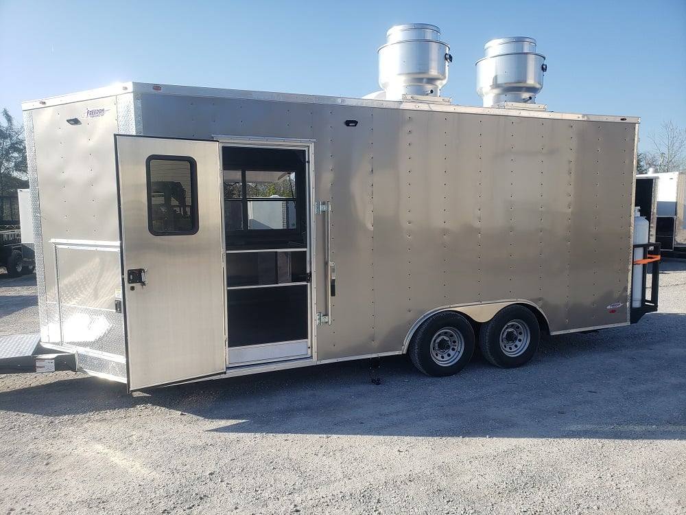 1109-concession-trailer-8.5-x-18-light-pewter-food-event-catering-13.jpg Concession Trailer 8.5' X 18' Light Pewter Food Event Catering