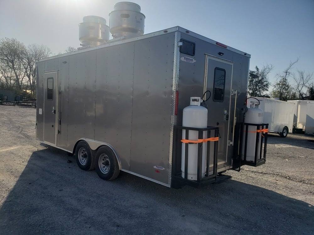 1109-concession-trailer-8.5-x-18-light-pewter-food-event-catering-9.jpg Concession Trailer 8.5' X 18' Light Pewter Food Event Catering