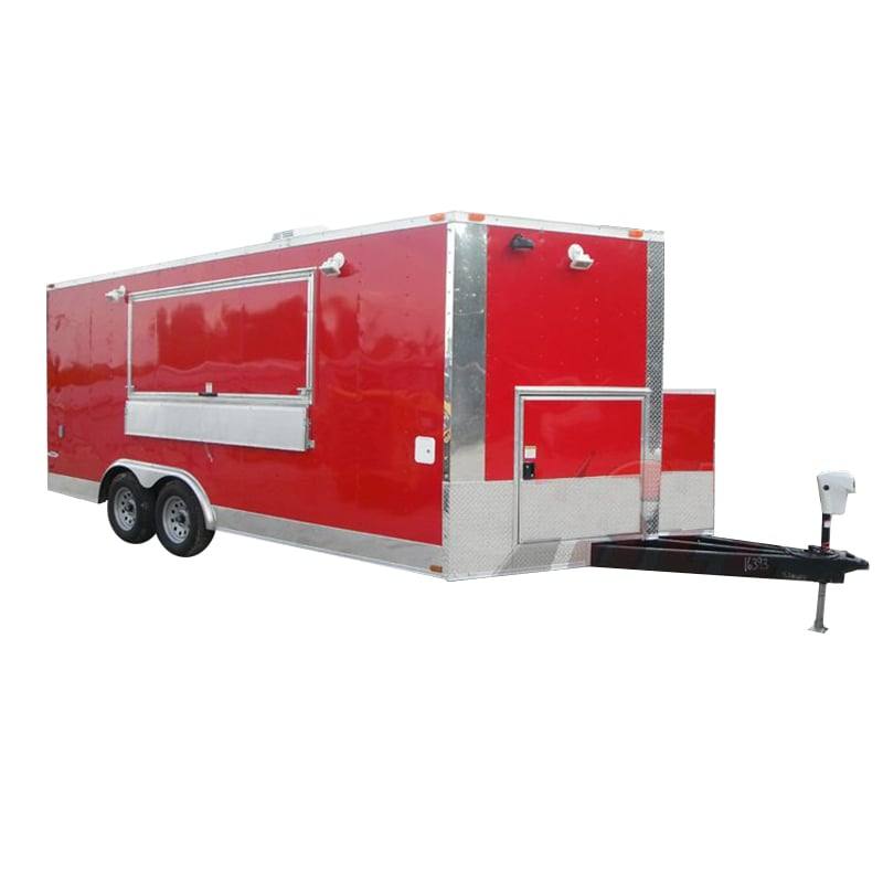 1111-concession-trailer-8.5-x-18-red-event-ice-cream-smoothie-catering-1.jpg Concession Trailer 8.5' x 18' Red - Event Ice Cream Smoothie Catering