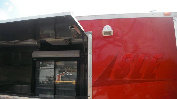 1111-concession-trailer-8.5-x-18-red-event-ice-cream-smoothie-catering-5.jpg Concession Trailer 8.5' x 18' Red - Event Ice Cream Smoothie Catering
