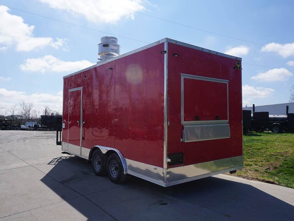 1113-concession-trailer-8.5-x-18-red-food-event-catering-6.jpg Concession Trailer 8.5' x 18' Red Food Event Catering