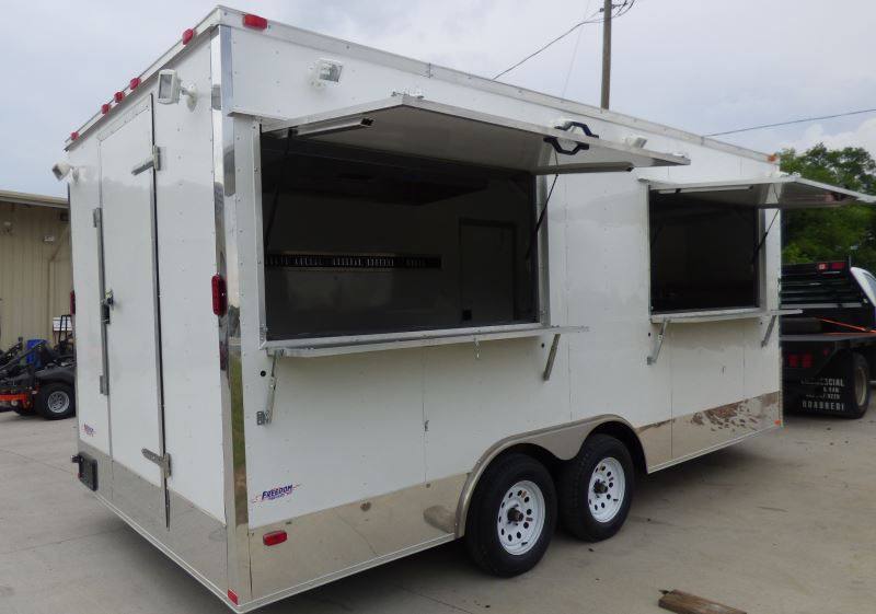1114-concession-trailer-8.5-x-18-white-food-catering-event-25.jpg Concession Trailer 8.5' x 18' White - Food Catering Event