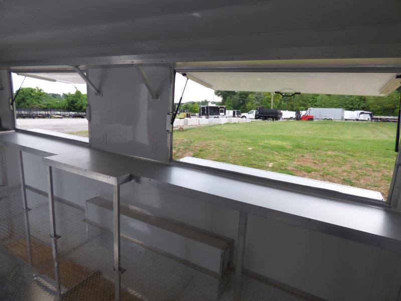 1114-concession-trailer-8.5-x-18-white-food-catering-event-27.jpg Concession Trailer 8.5' x 18' White - Food Catering Event
