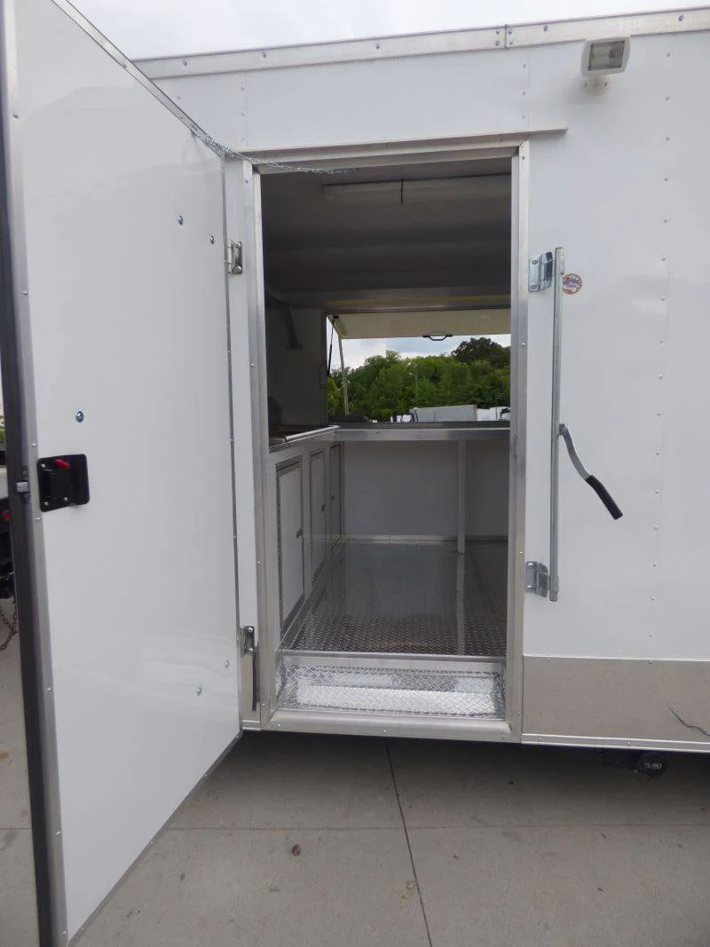 1114-concession-trailer-8.5-x-18-white-food-catering-event-4.webp Concession Trailer 8.5' x 18' White - Food Catering Event