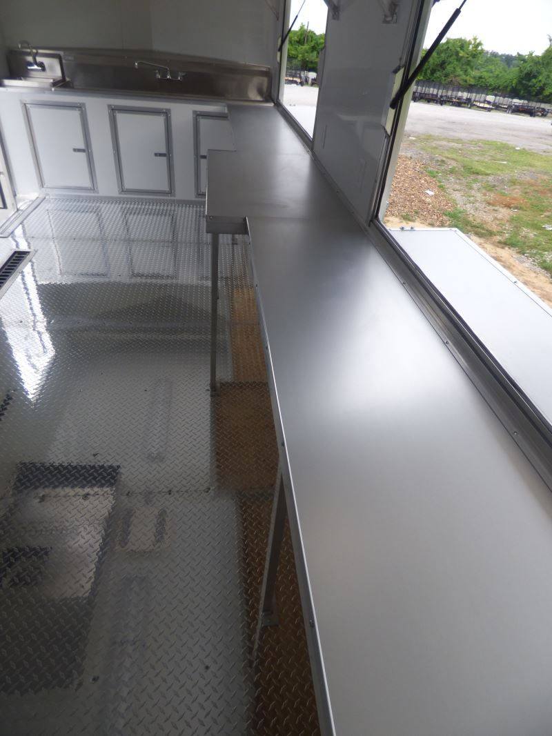 1114-concession-trailer-8.5-x-18-white-food-catering-event-6.jpg Concession Trailer 8.5' x 18' White - Food Catering Event