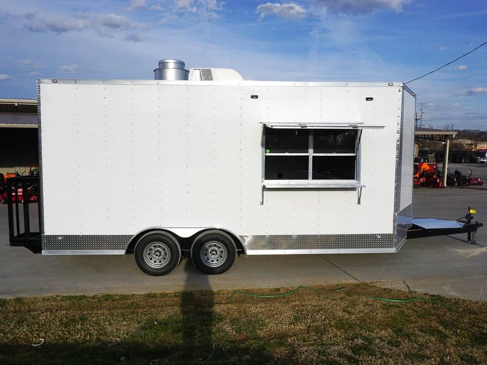 1116-concession-trailer-8.5-x-18-white-food-event-catering-10.jpg Concession Trailer 8.5' X 18' White Food Event Catering