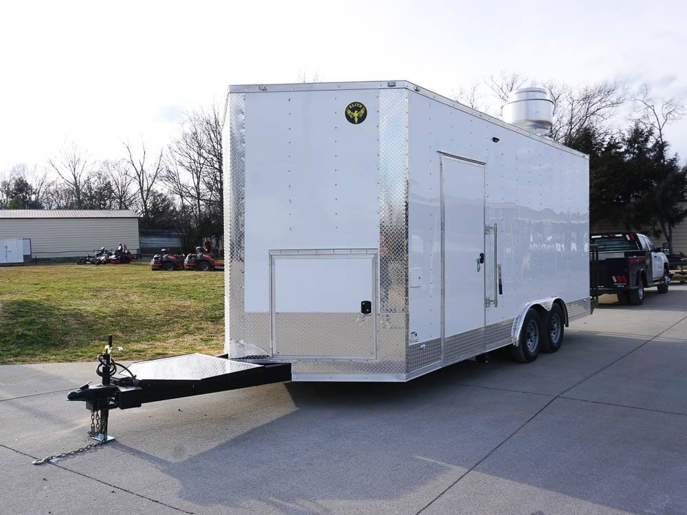 1116-concession-trailer-8.5-x-18-white-food-event-catering-3.jpg Concession Trailer 8.5' X 18' White Food Event Catering