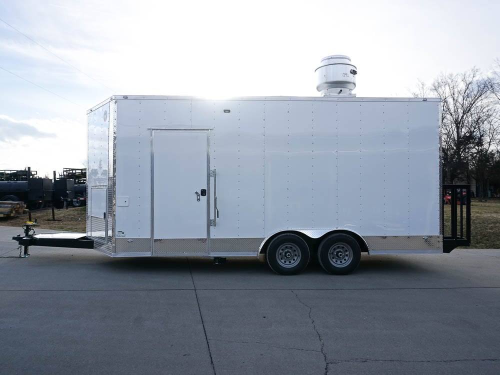 1116-concession-trailer-8.5-x-18-white-food-event-catering-4.jpg Concession Trailer 8.5' X 18' White Food Event Catering